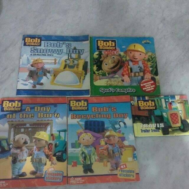 Bob The Builder Story Books, Hobbies & Toys, Books & Magazines, Fiction