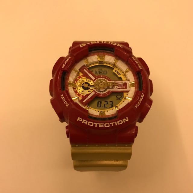 g shock iron man limited edition