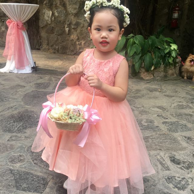 3 year old flower girl