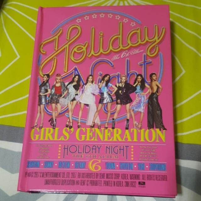 Girls Generation Holiday Night Entertainment K Wave On Carousell