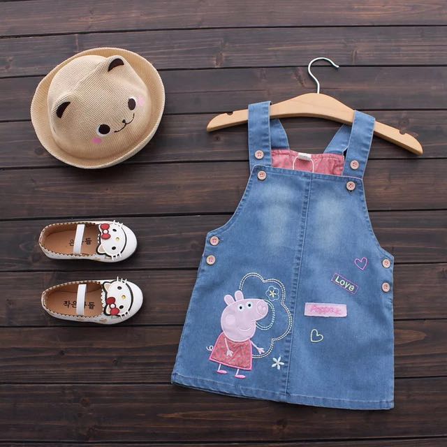 Peppa pig denim dress shop