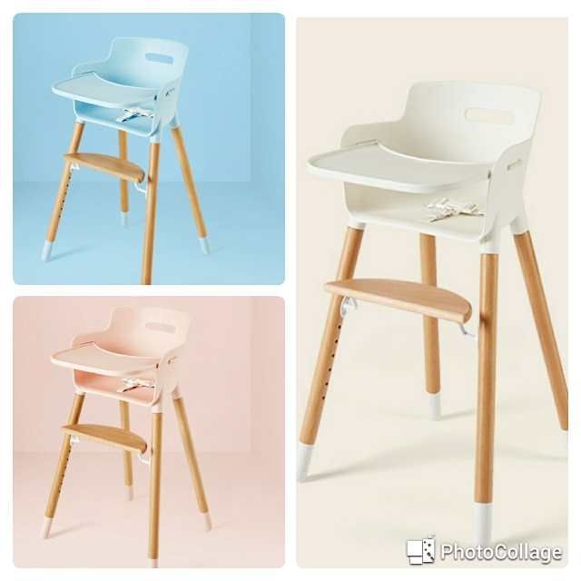 Preorbrand New Stylish Solid Wood High Chair From Age 6months To