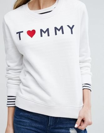 tommy love sweatshirt