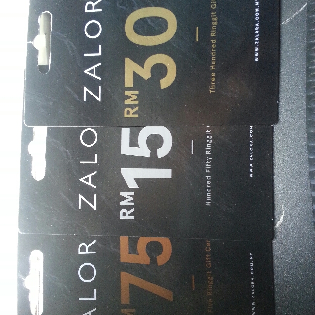 Zalora giftcard for shopping, Tickets & Vouchers, Store ...