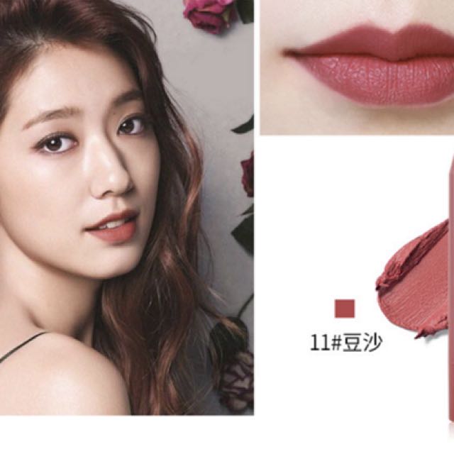 韓國夢妝mamonde 蠟筆霧面唇膏11號乾燥玫瑰豆沙色 美妝保養 化妝品在旋轉拍賣
