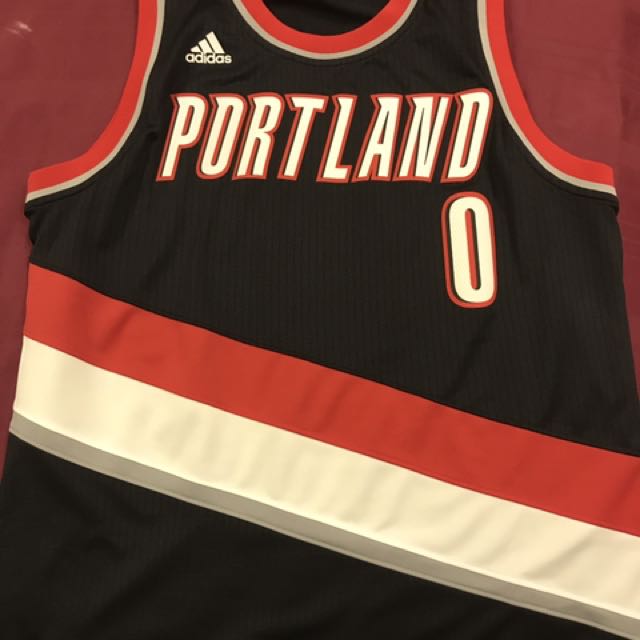 2022-23 Portland Trail Blazers Lillard #0 Nike Swingman Alternate Jersey (S)