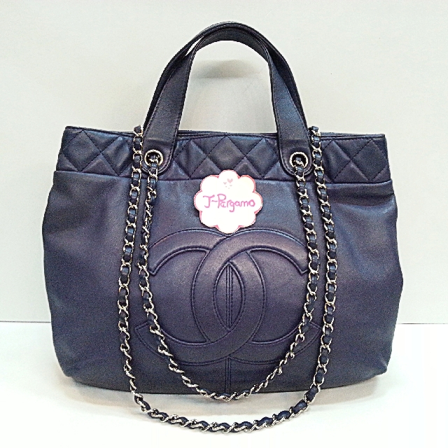 Chanel large online shopping bag price