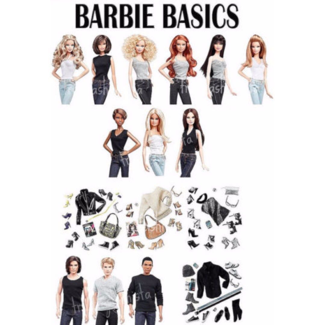barbie basics accessory pack