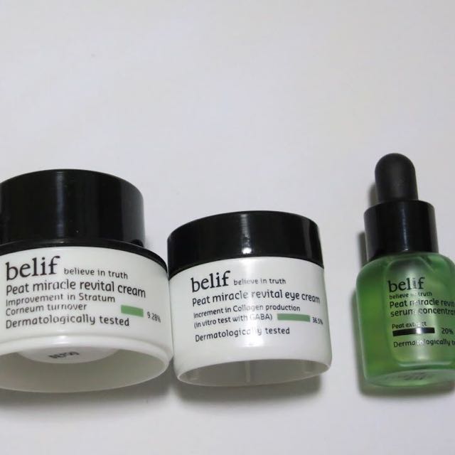 belif peat miracle revital cream