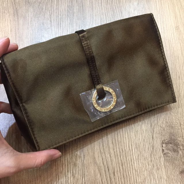 Bvlgari Bronze Cosmetic Pouch (Category: Purses & Pouches) located in Quezon City. Submitted by maycuenca (Listing ID 123743150, Image 1). Description: .