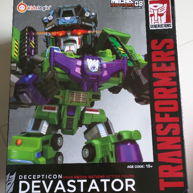 Decepticon- Devastator MN08 Mecha Nations Action Figure (Transformer ...