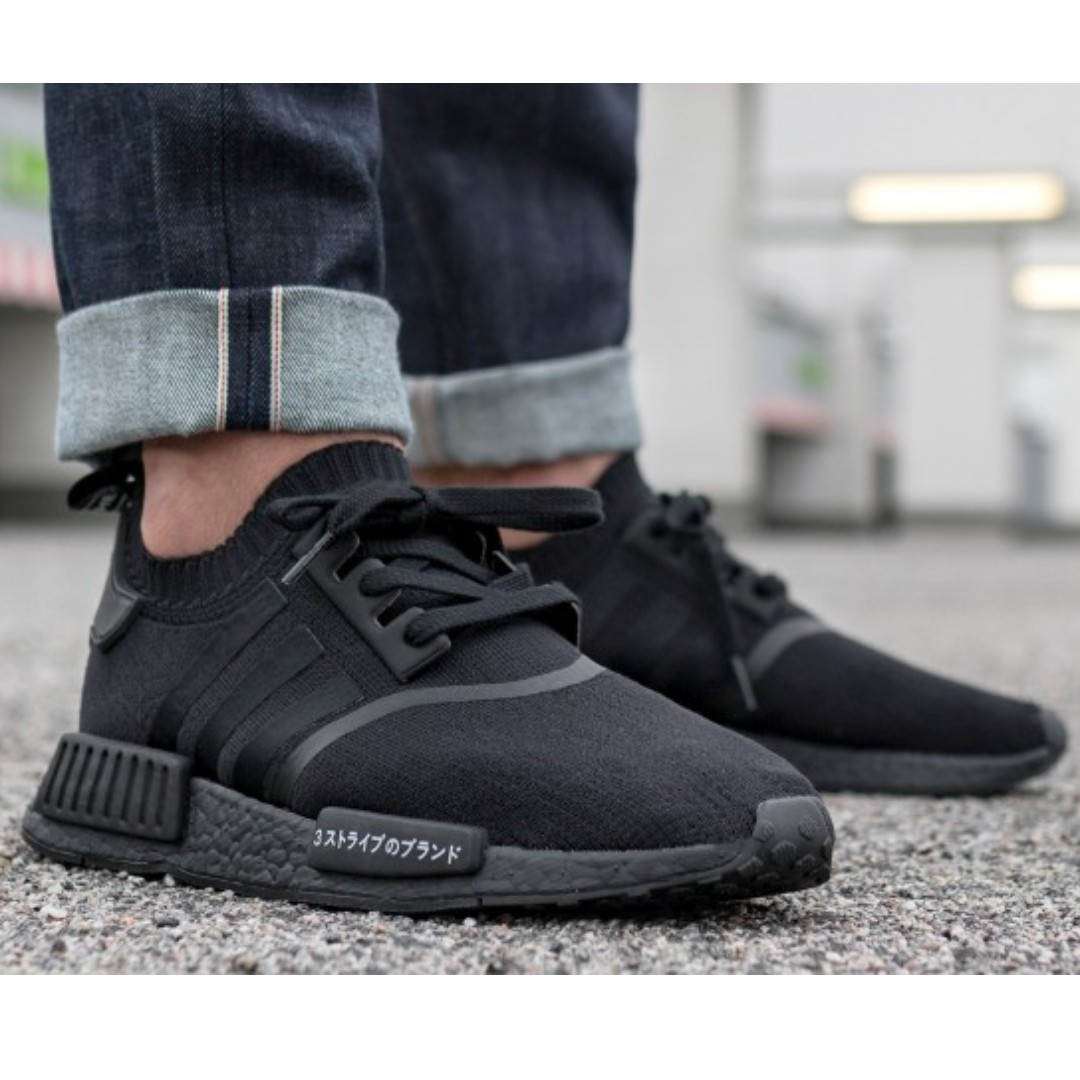 intellektuel Forstyrre Supersonic hastighed All SOLD!] Adidas Mens NMD PK Triple Black Japan, Men's Fashion, Footwear,  Sneakers on Carousell