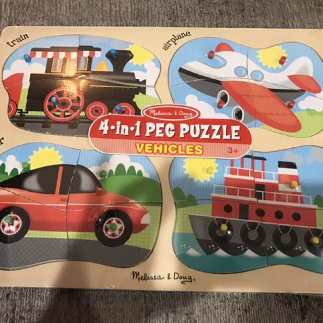 melissa and doug car puzzle