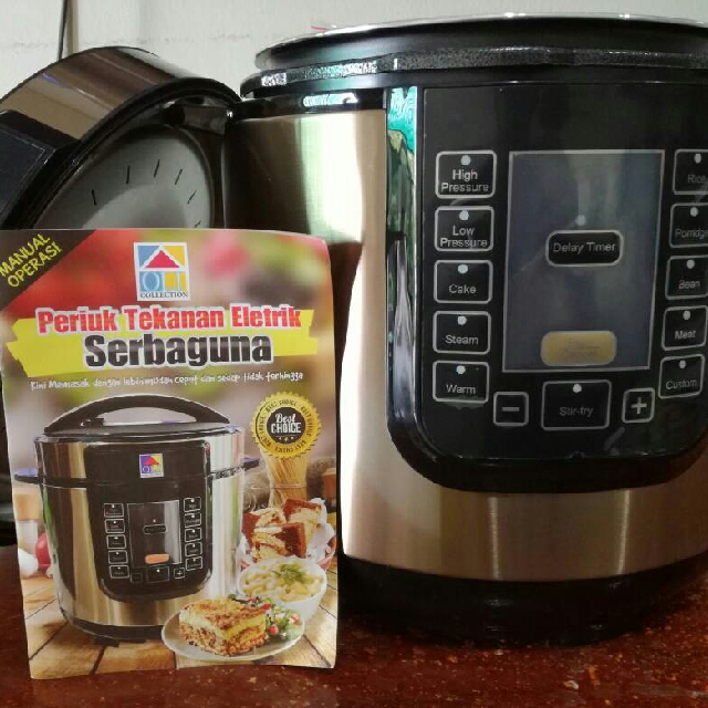 Oli Electri Preasure Cooker Periuk Tekanan Tinggi Peralatan Photo