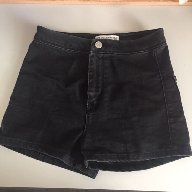 pull and bear high waisted shorts