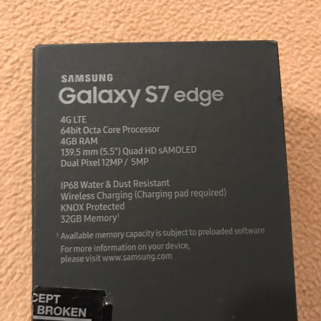 S7 Edge 32 Gb Mobiles Tablets Android Phones Samsung On Carousell