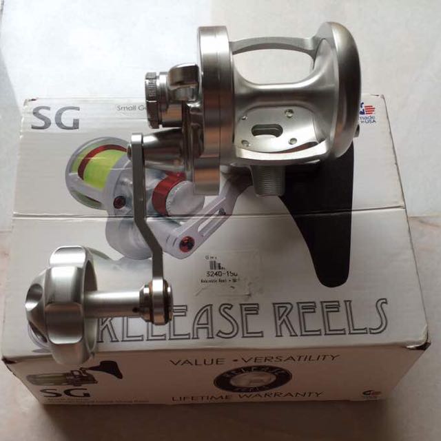 Small Game • Fishing Release Reels - Condition 9/10, Sports Equipment,  Exercise & Fitness, Toning & Stretching Accessories on Carousell
