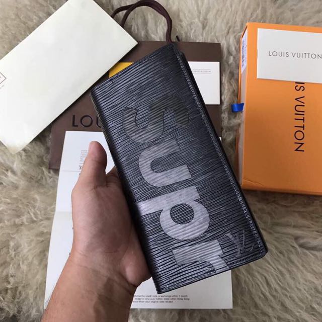 Supreme lv long wallet on sale