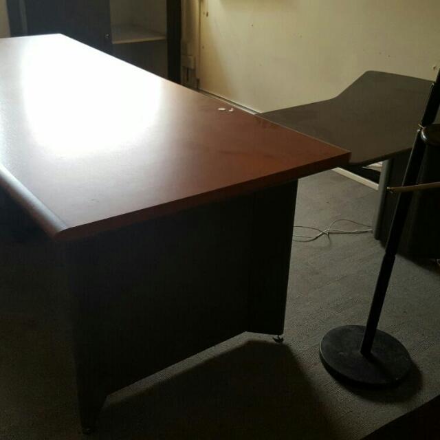 Various Model Of Office Table Manager Table Director Table Mus Clear Self Collection At Thomson Area Call 90899511 Price 30 Up Furniture Tables Chairs On Carousell