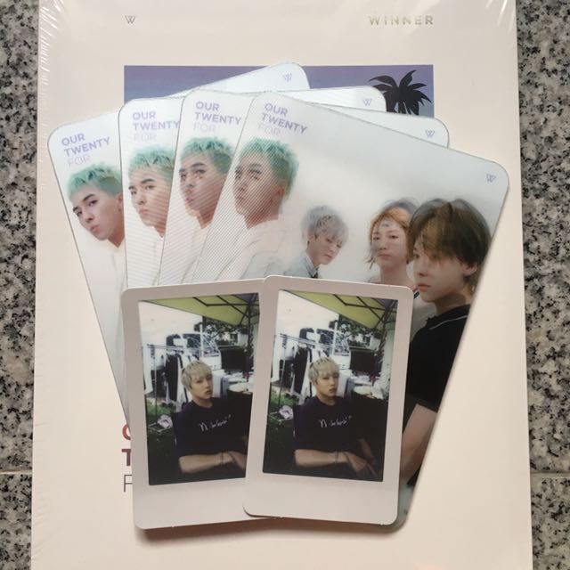 WINNER YOON Official PHOTOCARD DREAM ver OUR TWENTY FOR Album Photo Card 