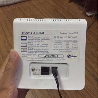 Globe Prepaid Home Wifi