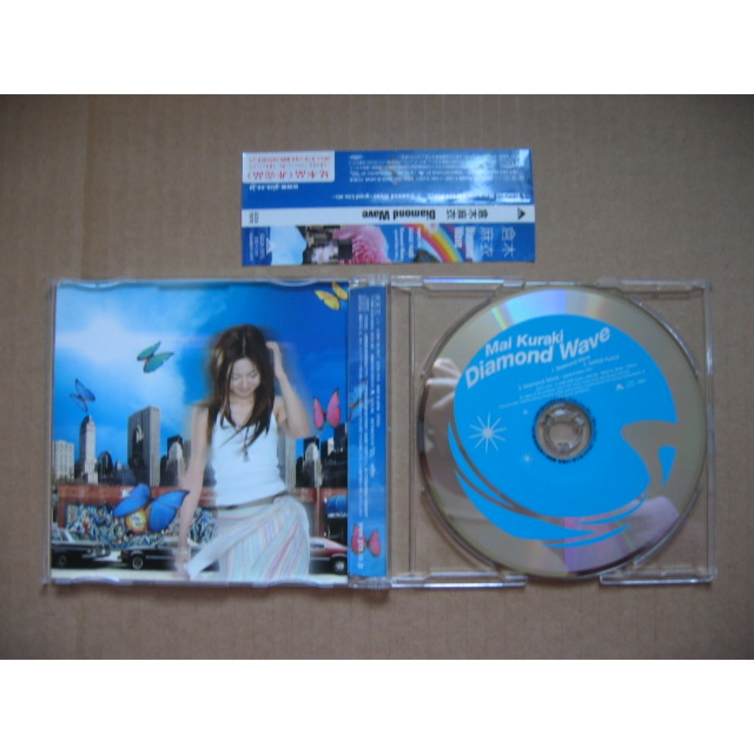 倉木麻衣Mai Kuraki - Diamond Wave CD Single (日本版Sample) (附側紙