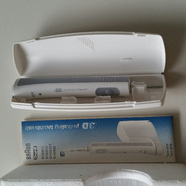 Braun Oral B Electric Toothbrush Wireless Health Beauty Hand