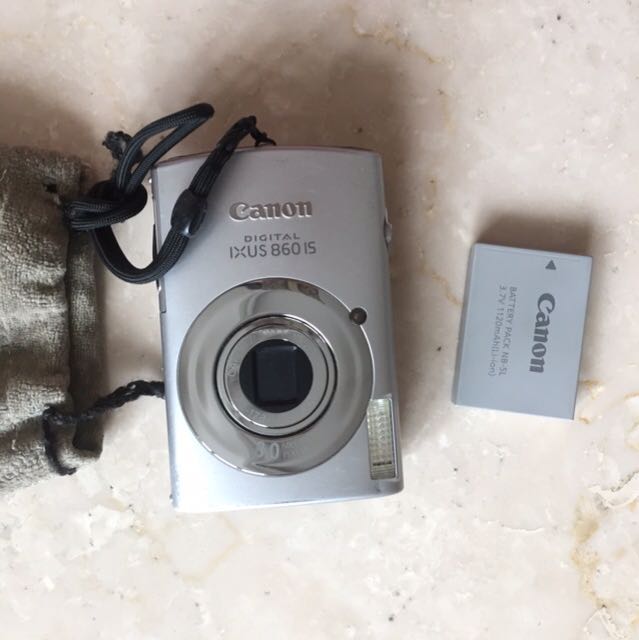 camera canon ixus 860 is silver murah