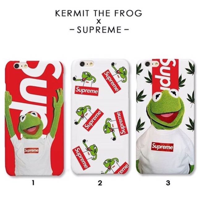 Custom Case Supreme Vs Kermit Frog