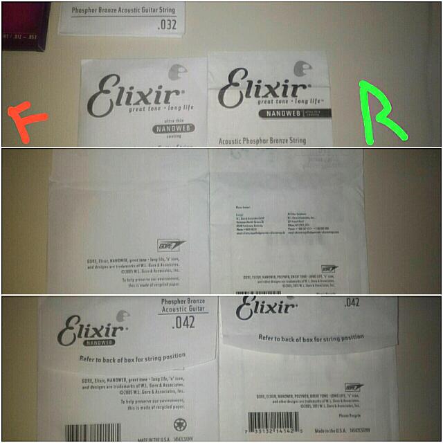 How to spot fake guitar strings Counterfeit Elixir, D