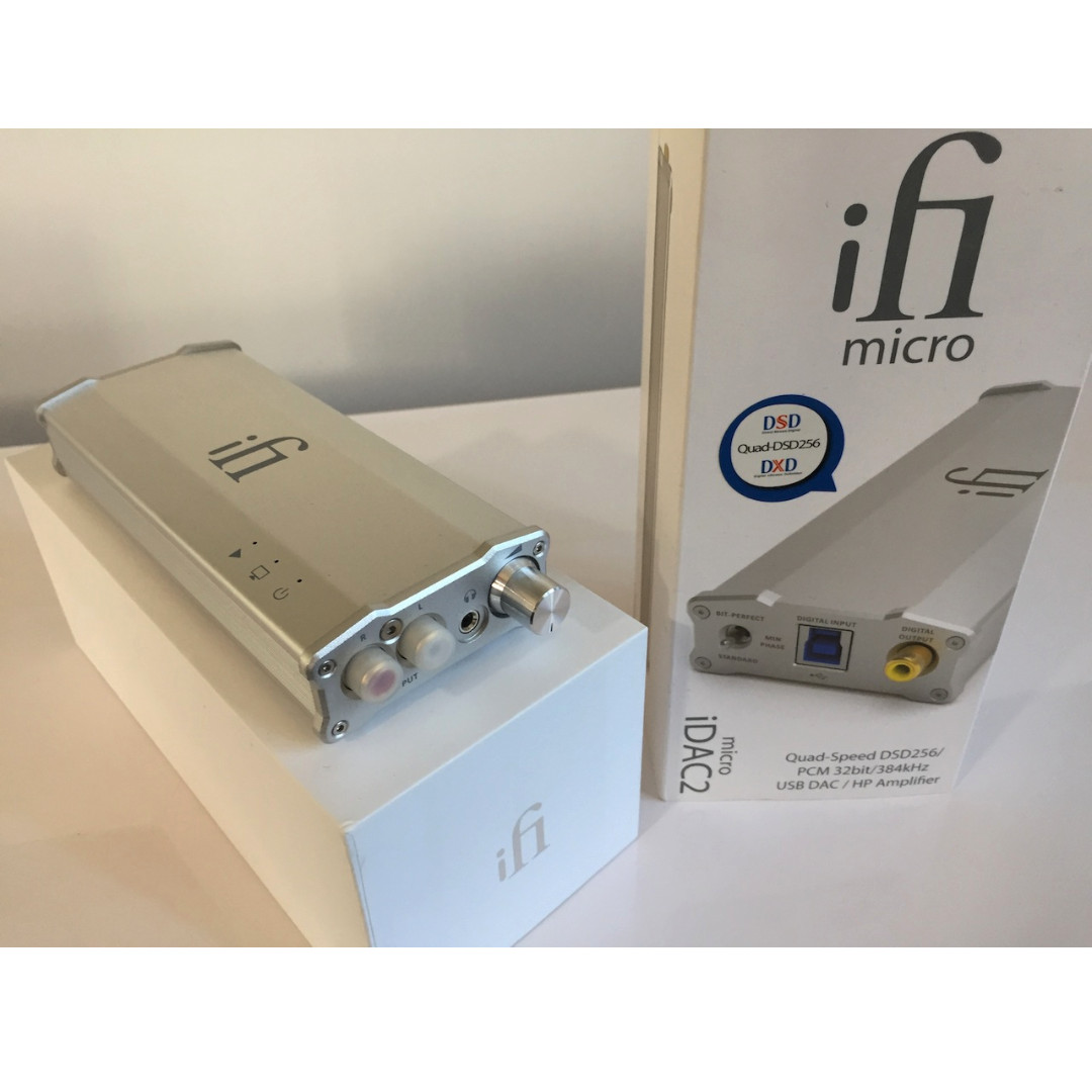 Ifi Micro Idac2 Dsd Pcm Usb Dac Headphone Amp Audio Portable Audio Accessories On Carousell 4300