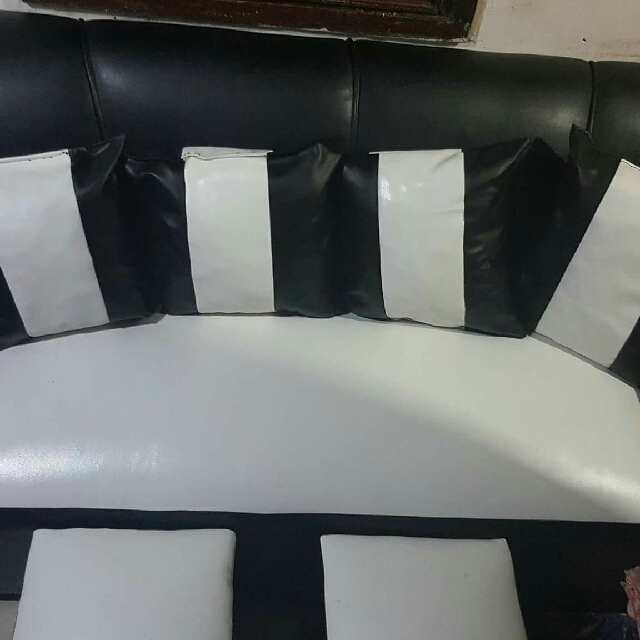 MADE TO ORDER SOFA❤ (Category: Sofas) located in San Mateo. Submitted by krisna.jimenez (Listing ID 123888418, Image 1). Description: CLEOPATRA SOFA/HELLO KITTY/LTYPE ETC. Pinaka murang sofa set. Wala kaming physical store kaya walang rent na binabayaran. Made to order po ang mga ito wala kaming sample kundi yang mga pictures.😁✌✌ Ito na po price list, if di ka sure pm mo sakin yung design assist kita agad agad.😊 Cleopatra only plain color 1900p