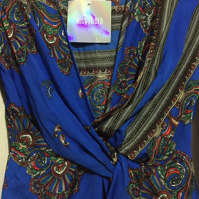 Missguided scarf print dress outlet