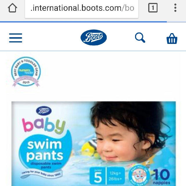 New Boots Baby Swim Pants or Nappies Babies Kids Bathing Changing Diapers Baby Wipes on Carousell