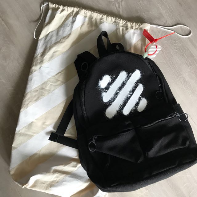 off white backpack cheap