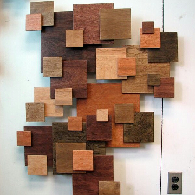 Pine Wood Wall Decor, Hobbies & Toys, Stationery & Craft, Handmade