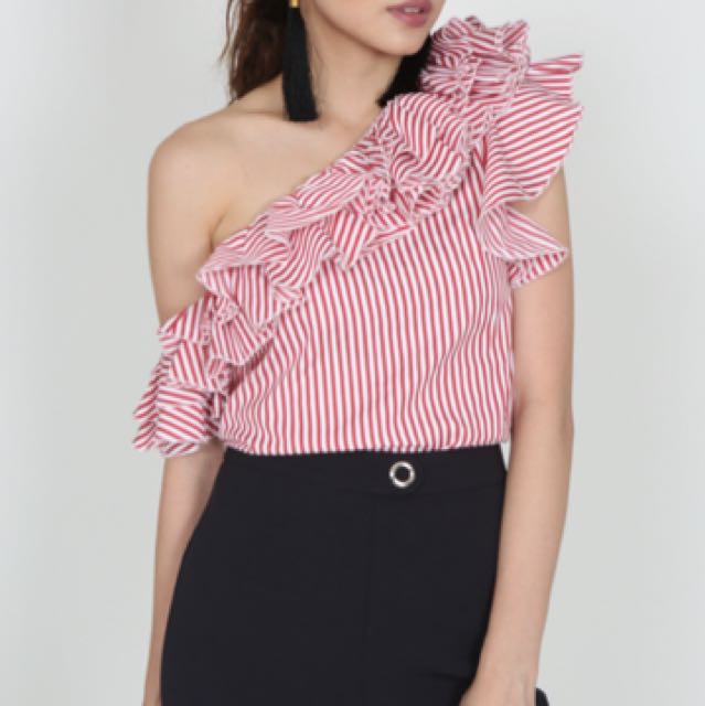 one side off shoulder