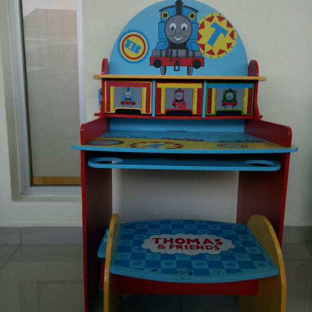 Reduced Price Thomas The Train Study Table With Chair Babies