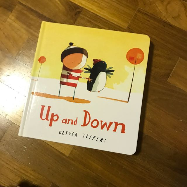 Up And Down Story Board Book Oliver Jeffers Hobbies Toys Books 