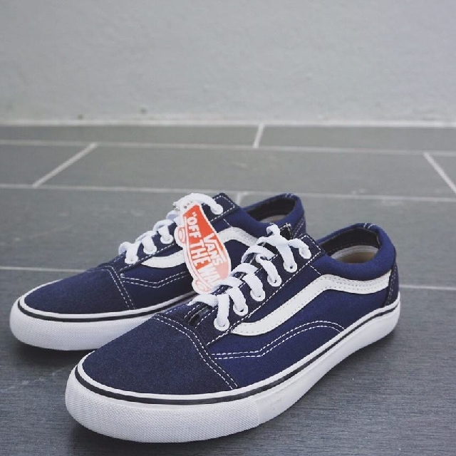 vans old skool womens navy