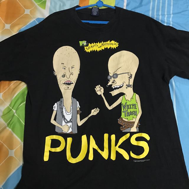 Vintage MTV Beavis and Butthead PUNKS