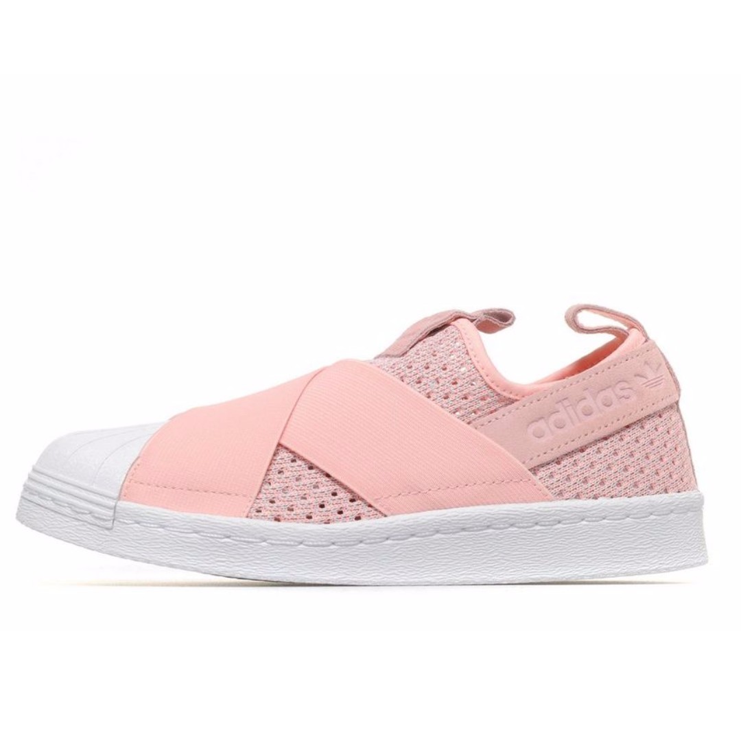 dirección Equipo Armonía Adidas Superstar Slip On Pink (PROMO), Women's Fashion, Footwear, Flipflops  and Slides on Carousell