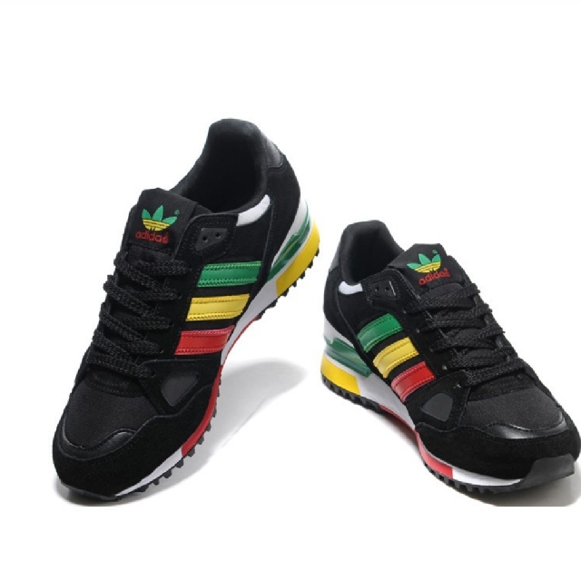 Adidas ZX750 Rasta Size Eu43 Us10, Men's Fashion, Footwear, Sneakers Carousell