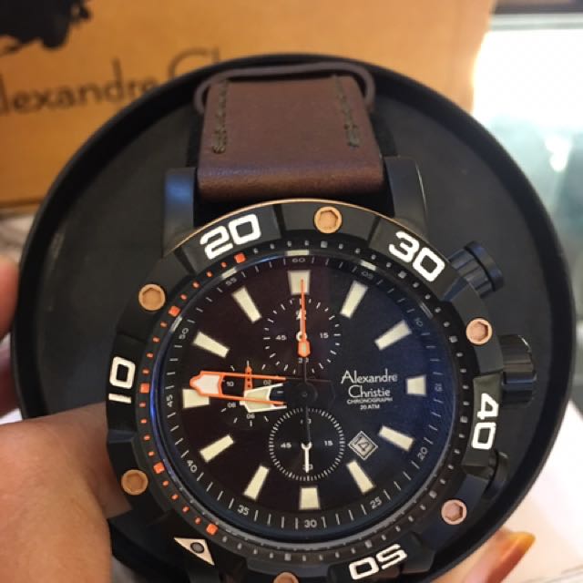 Alexandre christie on sale diver watch