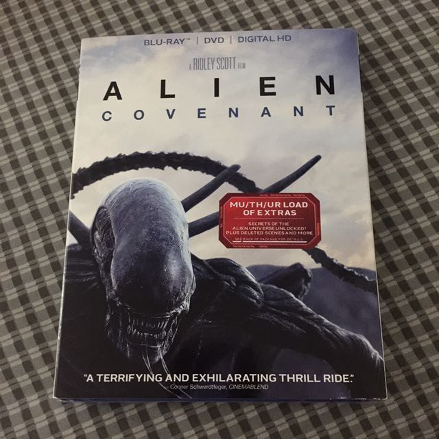 Alien Covenant Blu Ray Music Media Cds Dvds Other Media On Carousell