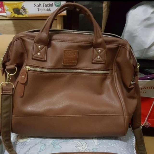 anello sling bag leather