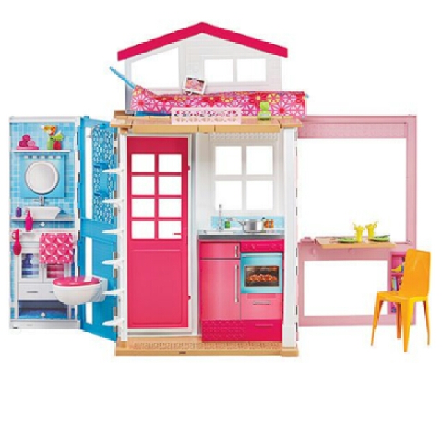 barbie 2 storey house