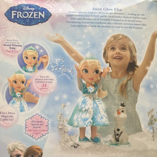 Frozen singing shop necklace