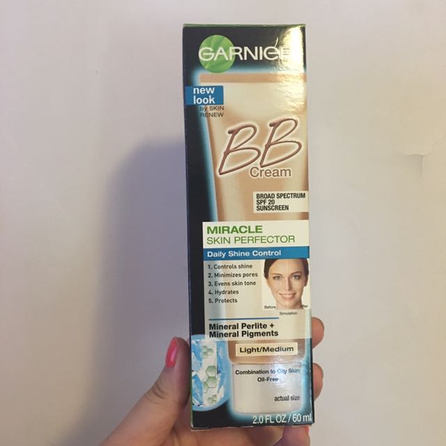 garnier bb cream miracle skin perfector daily shine control