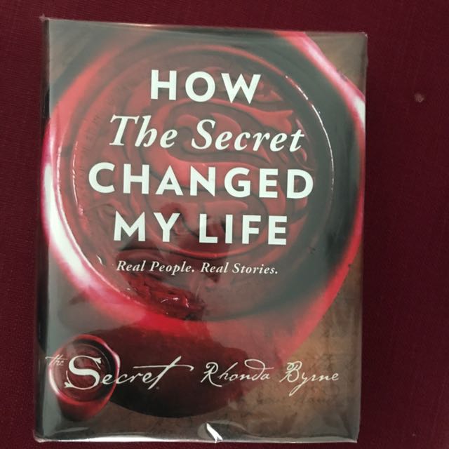 How The Secret Changed My Life By Rhonda Byrne Books Stationery